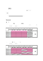 2011 年度夏期集中科目の開講日程について - 立命館大学