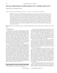 Microwave Photochemistry and Photocatalysis ... - IngentaConnect