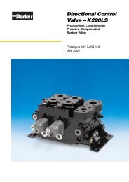 Directional Control Valve â K220LS - Oleosistemas