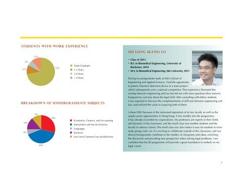 Programme Brochure - Faculty of Law, The University of Hong Kong