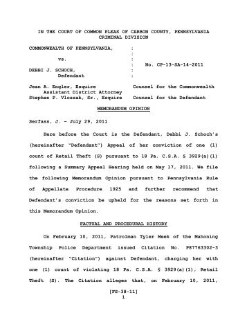 civil orders template - Carbon County Courts