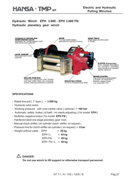 EPH 3.600 FN - HANSA-TMP