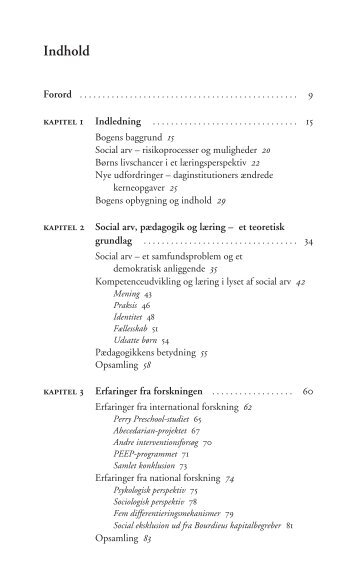 Indhold - Køb bogen på gyldendal.dk