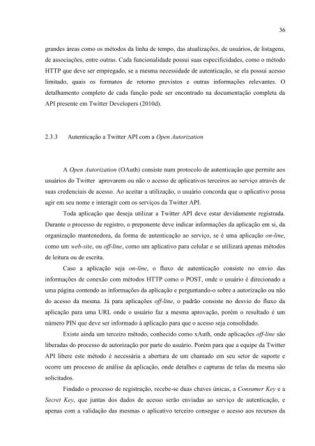 aplicativo para tv digital interativa de acesso ao twitter