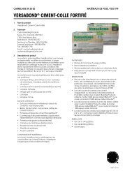 versabondÂ® ciment-colle fortifiÃ© - Custom Building Products