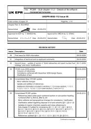 Sub-Chapter 11.2 - Details of the effluent management ... - UK EPR