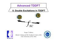 Advanced TDDFT II (NM) - TDDFT.org