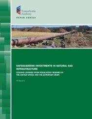 safeguarding investments in natural gas infrastructure