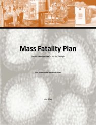 Mass Fatality Plan Template PDF - College of Public Health