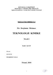 TEKNOLOGJI KIMIKE