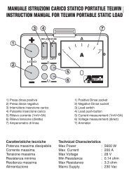 manuale istruzioni carico statico portatile telwin instruction manual ...