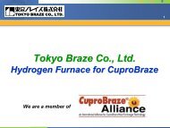 Tokyo Braze Co., Ltd.