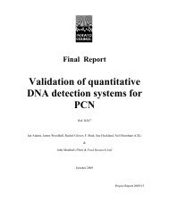 R287 PCN DNA Detection FINAL - Potato Council