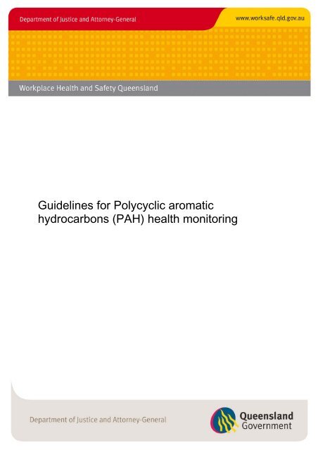 (PAH) health monitoring guidelines - Queensland Government