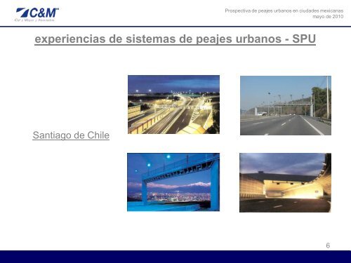 experiencias de sistemas de peajes urbanos - SPU