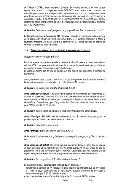 ProcÃ¨s-verbal de la sÃ©ance du 30 juin 2011 - Herblay