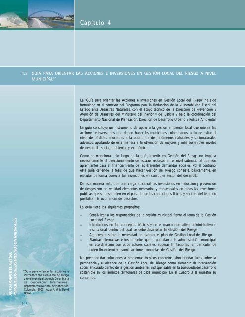 Taller Internacional - 5 junio.p65 - Riesgo y Cambio Climático