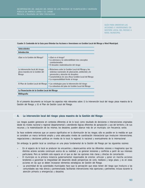 Taller Internacional - 5 junio.p65 - Riesgo y Cambio Climático