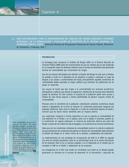 Taller Internacional - 5 junio.p65 - Riesgo y Cambio Climático