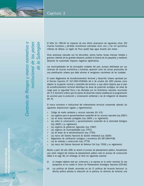 Taller Internacional - 5 junio.p65 - Riesgo y Cambio Climático