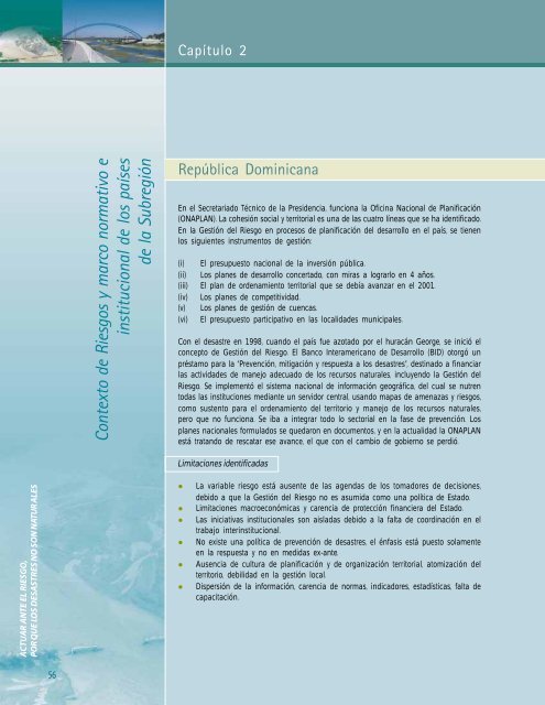 Taller Internacional - 5 junio.p65 - Riesgo y Cambio Climático