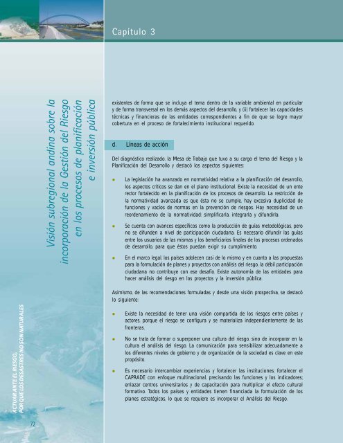 Taller Internacional - 5 junio.p65 - Riesgo y Cambio Climático