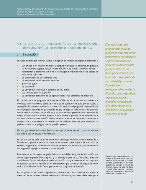 Taller Internacional - 5 junio.p65 - Riesgo y Cambio Climático