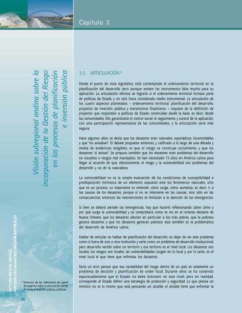 Taller Internacional - 5 junio.p65 - Riesgo y Cambio Climático