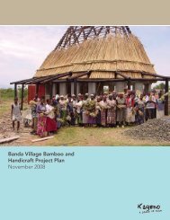 Banda Village Bamboo and Handicraft Project Plan ... - GlobalGiving