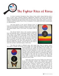 The Fighter Kites of Korea - Drachen Foundation