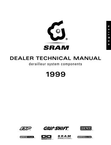 DEALER TECHNICAL MANUAL - Sram