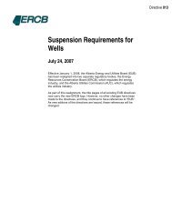 Directive 013: Suspension Requirements for Wells - Well Integrity ...