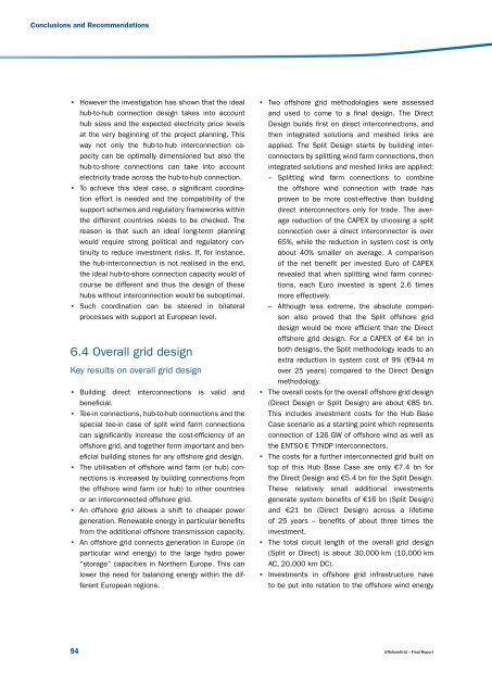 Offshore Electricity Infrastructure in Europe - European Wind Energy ...