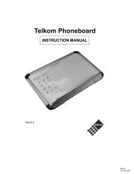 Telkom Phoneboard