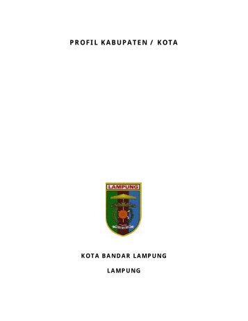 Kota Bandar Lampung - Ditjen Cipta Karya