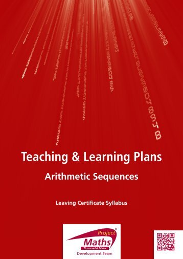 Teaching & Learning Plans - Project Maths