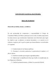 CONVENCION NACIONAL HACENDARIA MESA DE ... - Indetec