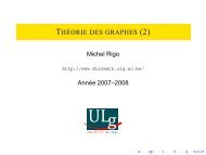 Théorie des graphes (2)