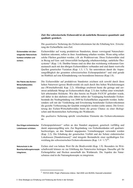 FÃƒÂ¶rderung der Eiche - Schweizer Informationssystem BiodiversitÃƒÂ¤t ...