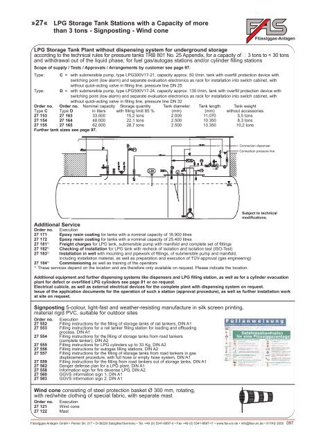 LPG Products Catalogue - Cross Technical Services