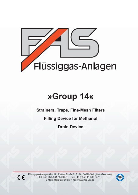 LPG Products Catalogue - Cross Technical Services