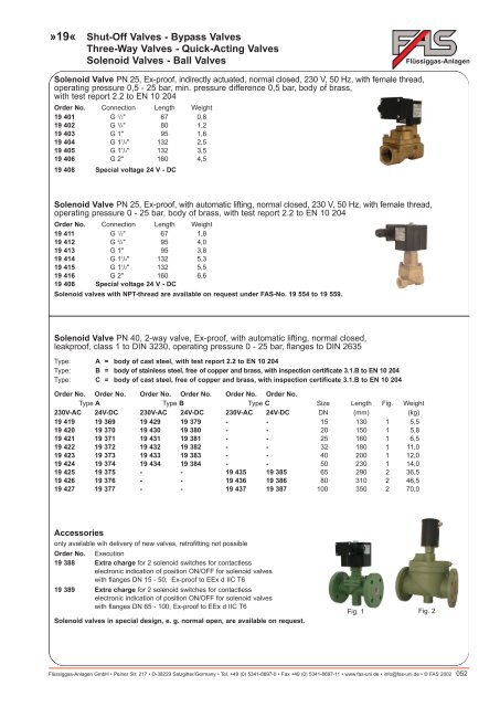 LPG Products Catalogue - Cross Technical Services