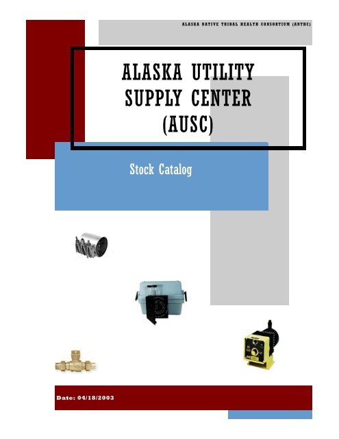 alaska utility supply center - ANTHC