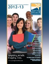 Annual Report Spring Branch Independent School District