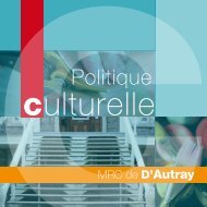 Politique - MRC de D'Autray