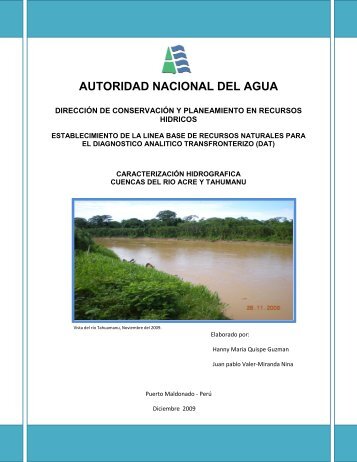 AUTORIDAD NACIONAL DEL AGUA