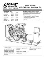 Model 450 RD 450 kW Diesel Generator Set - Western Machinery ...