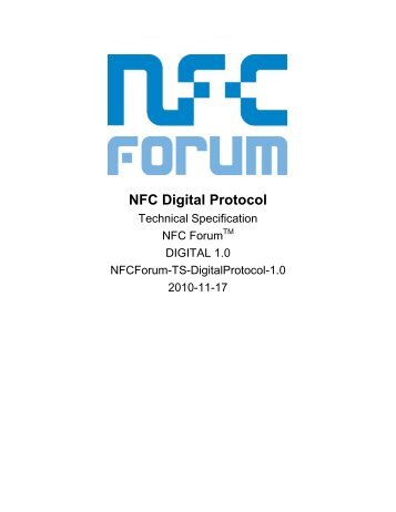 NFC Digital Protocol - CWI