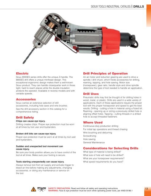 Sioux Tools Industrial Catalog