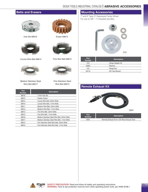 Sioux Tools Industrial Catalog